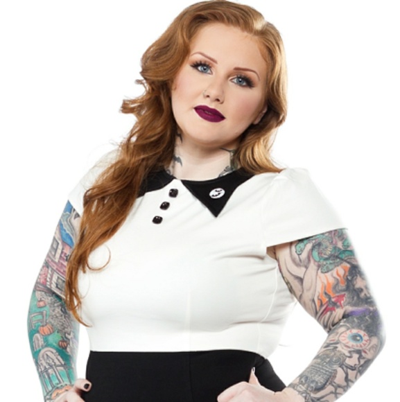 Roundabout Dress black & white - Picture 4 of 7